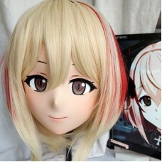 (GLA037)Customize Character'! Female/Girl Resin Full/Half Head With Lock Anime Cosplay Japanese Animego Kigurumi Mask (GLA037)Customize Character'! Female/Girl Resin Full/Half Head With Lock Anime Cosplay Japanese Animego Kigurumi Mask